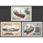 FØ 0145-0147 Postfrisk serie