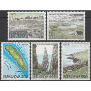 FØ 0148-0152 Postfrisk serie