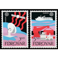 FØ 0160-0161 Postfrisk serie