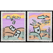 FØ 0128-0129 Postfrisk serie