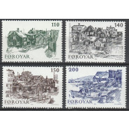 FØ 0053-0056 Postfrisk serie