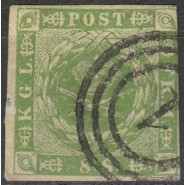 DK 0005 Stemplet 8 skilling