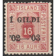 ISL TJ 14 Ustemplet GILDI provisorie - se beskr.