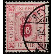 ISL TJ 06 Stemplet 16 AUR - se beskr.