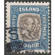 ISL TJ 27t Stemplet 10 AUR m. god VARIANT