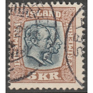 ISL 0062 Pænt stemplet 5 kr.
