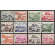 ISL 0264-0271 m.fl. Postfrisk/Ustemplet serie