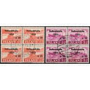 ISL 0286-0287 LUX Stemplet serie 4-blokke