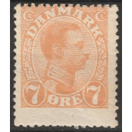 DK 0098x Ustemplet 7 øre m. god Variant