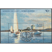 ÅLA 322 Stemplet miniark