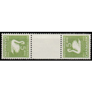 DK TB 06 Ustemplet par 5 øre Téte Béche