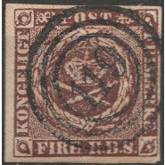 DK 0001 THIELE II stemplet nr. 119 (ITZEHOE) 