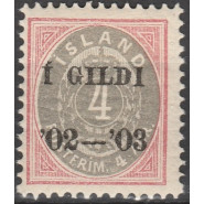 ISL 0025 Ustemplet 4 aur Gildi tk 12
