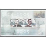 NO  1524-1525 LUX stemplet miniark