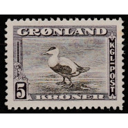 GR 0016 Postfrisk 5 krone