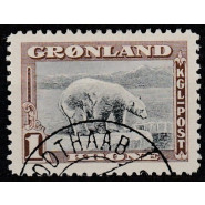 GR 0014 Stemplet 1 krone