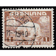 GR 0007 FLOT/LUX stemplet 1 kr.