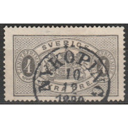 SV TJ 02B LUX/FLOT stemplet 4 øre tjeneste tk. 13