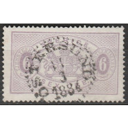 SV TJ 04B LUX/FLOT stemplet 6 øre tjeneste tk. 13