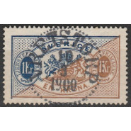 SV TJ 11B PRAGT stemplet 1 kr. tjeneste tk. 13