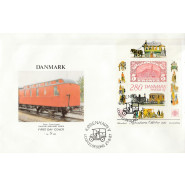 DK 0889æ FDC med Miniark m. god VARIANT