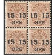 DK 0041z Ustemplet 4-blok provisorie m. god VARIANT - se beskr.