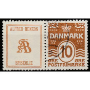 DK RE 58 Stemplet reklamemærke Spiseolie