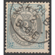 DK 0022 FLOT stemplet 3 øre