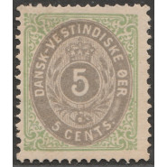 DVI 10 Ustemplet 5 cents
