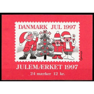 DK JUL 1997 Postfrisk hæfte med miniark