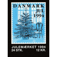 DK JUL 1994 Postfrisk hæfte med miniark