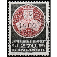 DK 0763 LUX/PRAGT stemplet (ÅKIRKEBY) 2,70 kr