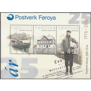 FØ 0385-0387 Postfrisk miniark