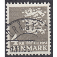 DK 0487 FLOT stemplet (GRÅSTEN) 4 kr