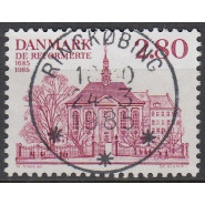 DK 0825 PRAGT stemplet (RINGKØBING) 2,80 kr