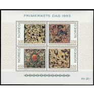 NO  1133-1136 Postfrisk miniark