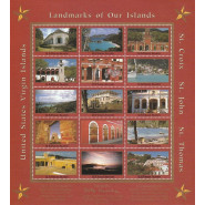DVI Jul 1991 Postfrisk ark Virgin Islands