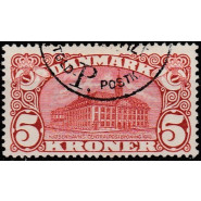 DK 0067 Stemplet 5 kr. posthus