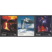 ISL 1260-1262 Postfrisk serie Vulkanudbrud