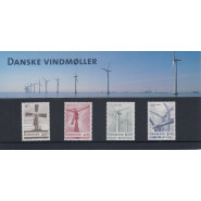 DK souvenirmappe nr. 070 - Danske Vindmøller